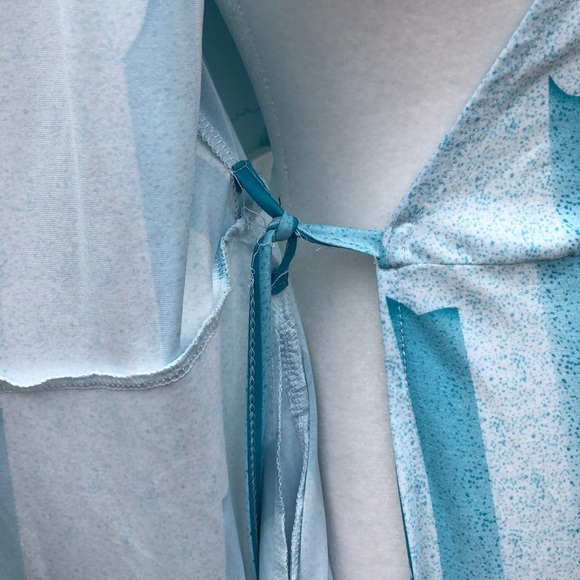 R&B Collection turquoise wrap dress - Picture 4 of 5